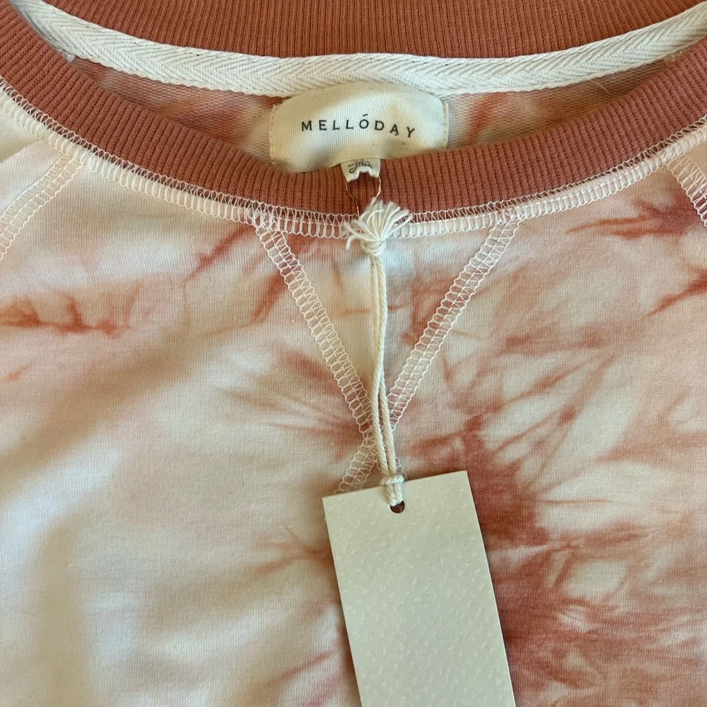 MELLODAY TIE DYE PULLOVER NEW SIZE MEDIUM - Picture 3 of 7